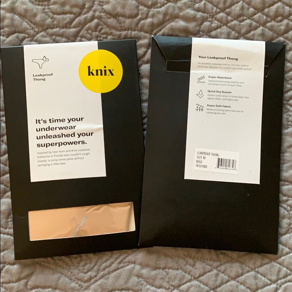 NWT- Knix Leakproof Thong (2)